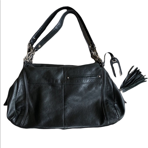 B. Makowsky Black, butter soft handbag - Picture 2 of 11
